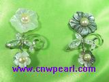 special desigh freshwater pearl brooches